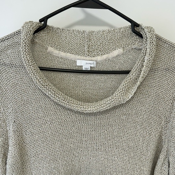 J. Jill Cream Knit Sweater - Picture 4 of 9